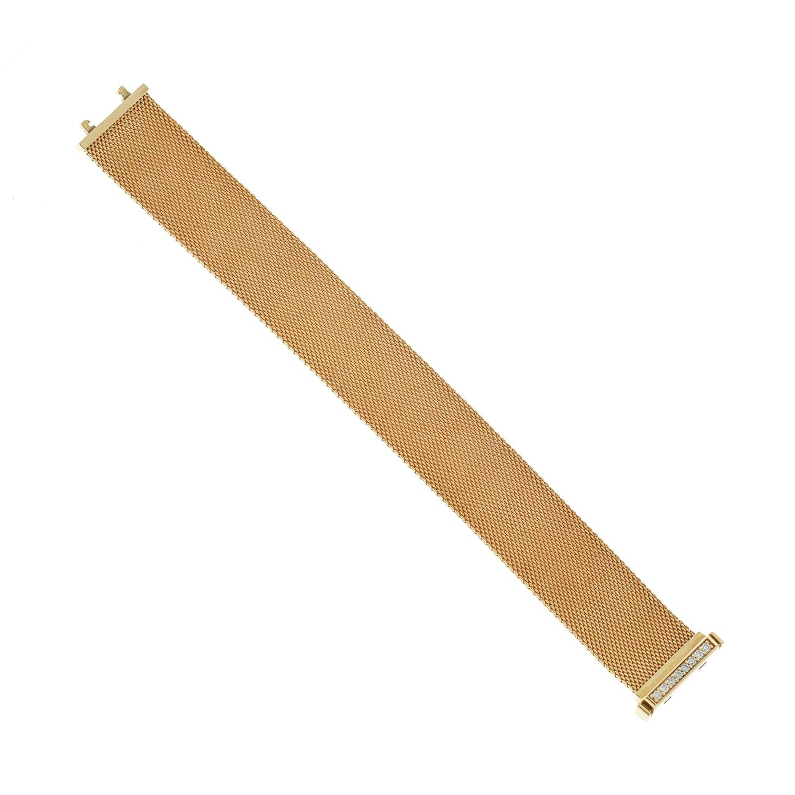 Taglio rotondo Bracciale Summerest in oro rosa 18 carati di Tiffany & Co. in vendita