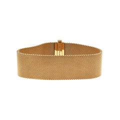 Tiffany & Co 18K Rose Gold Summerest Mesh Bracelet