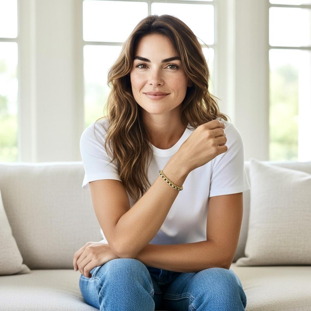 Bracciale vintage Tiffany & Co. 18K con diamanti e zaffiri, 1960 ca. In condizioni ottime in vendita a Aspen, CO