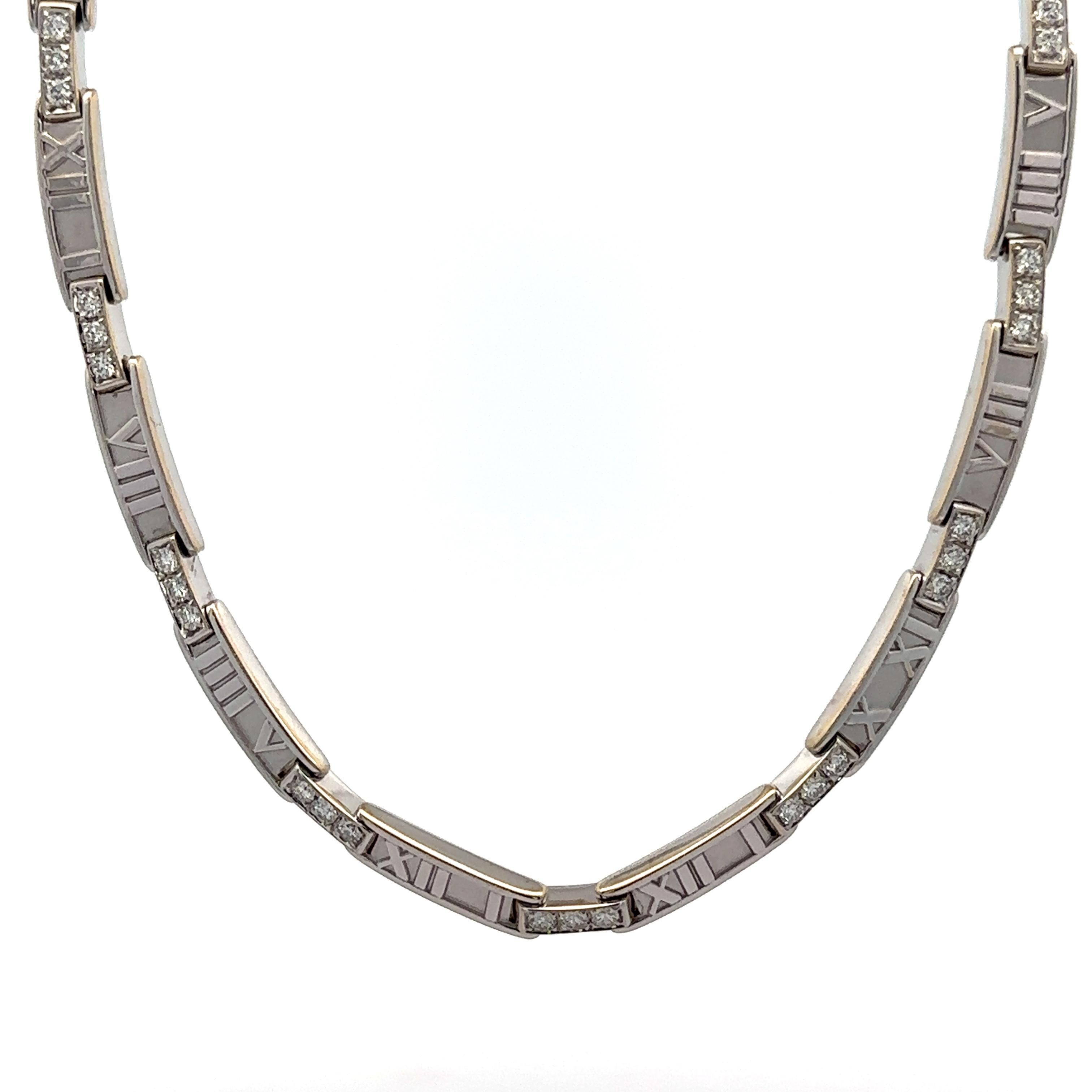 Aiffany & Co. Golding & Co. 18k White Gold 1.2ct Diamond 16