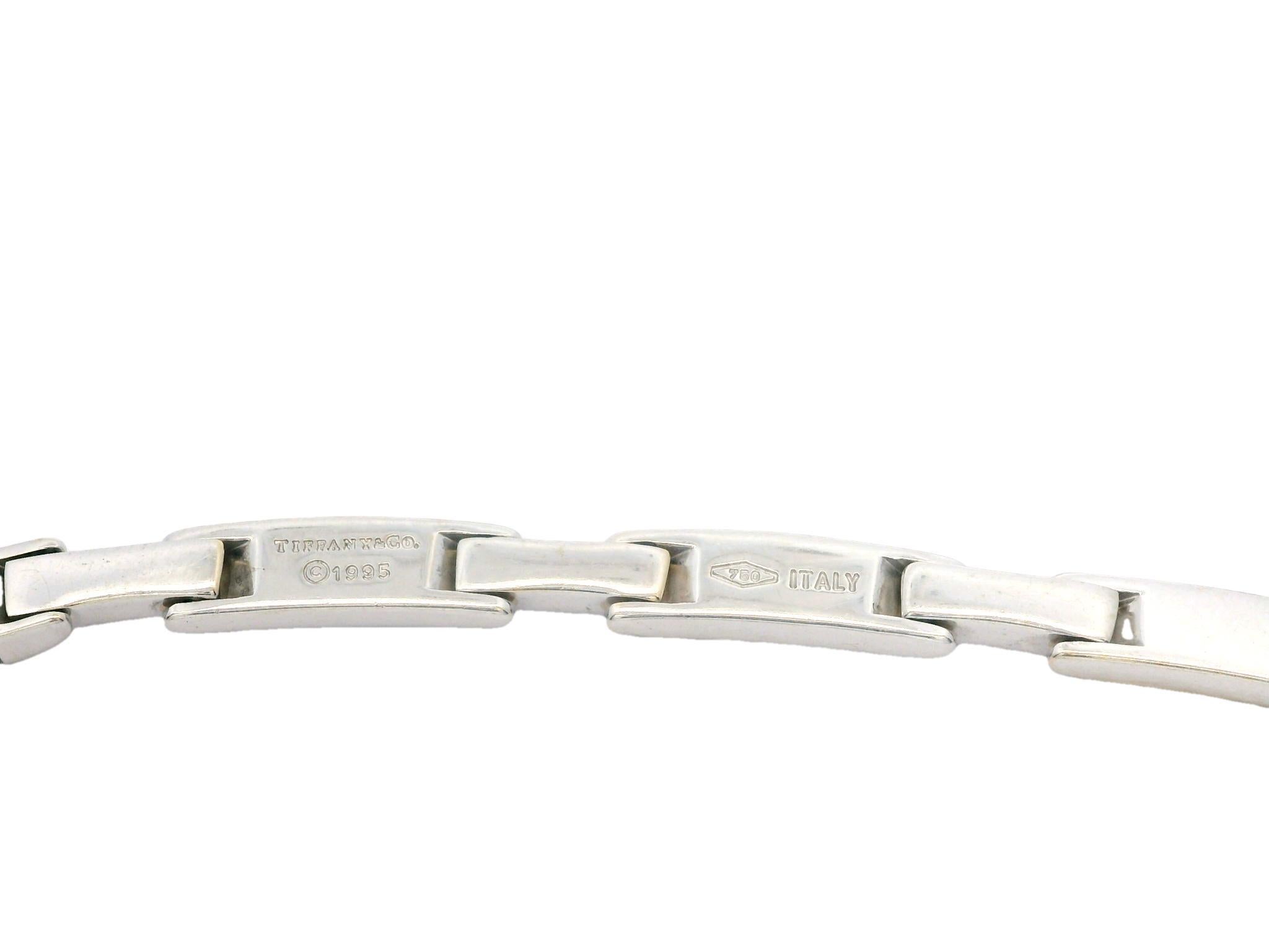 Aiffany & Co. Golding & Co. 18k White Gold 1.2ct Diamond 16