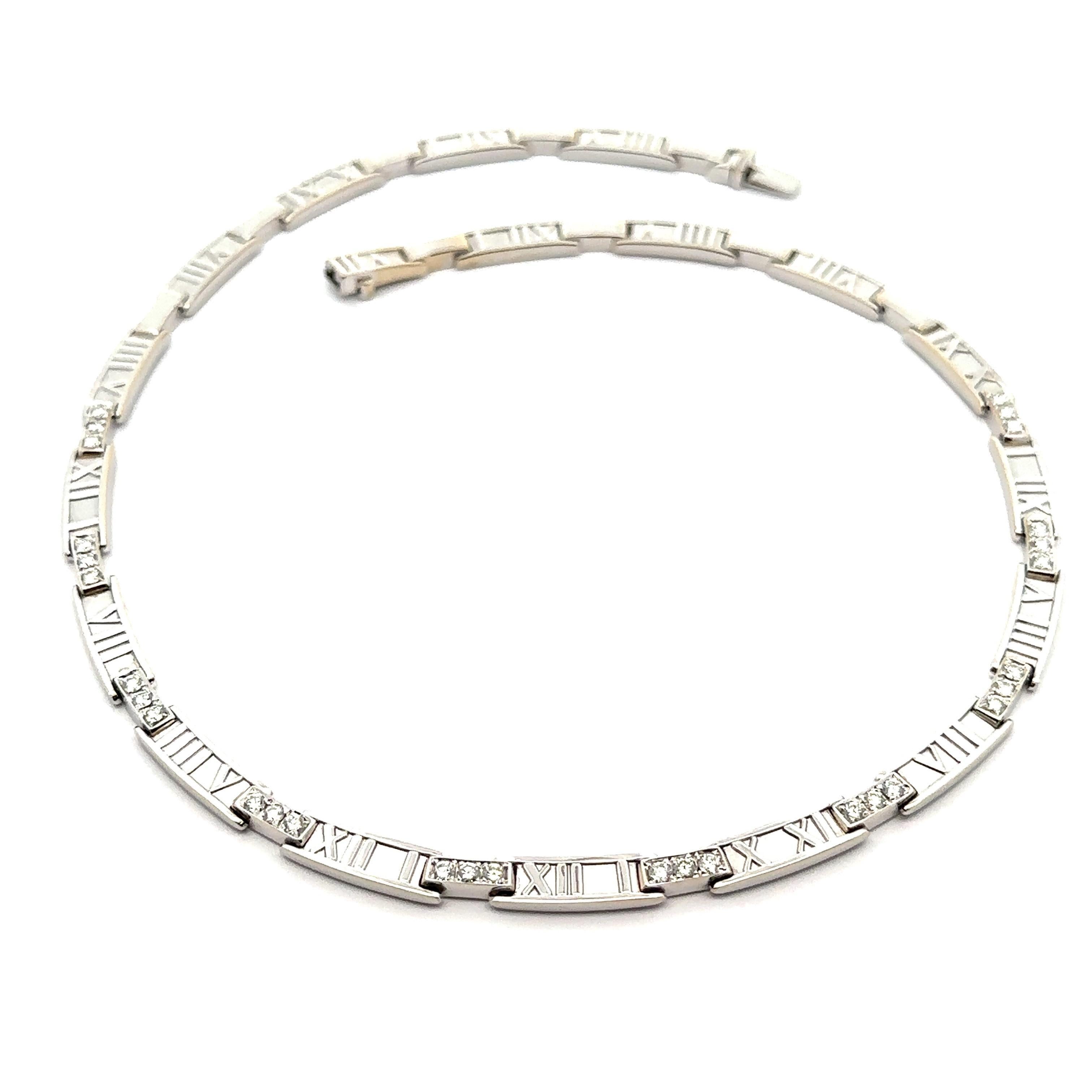 Aiffany & Co. Golding & Co. 18k White Gold 1.2ct Diamond 16