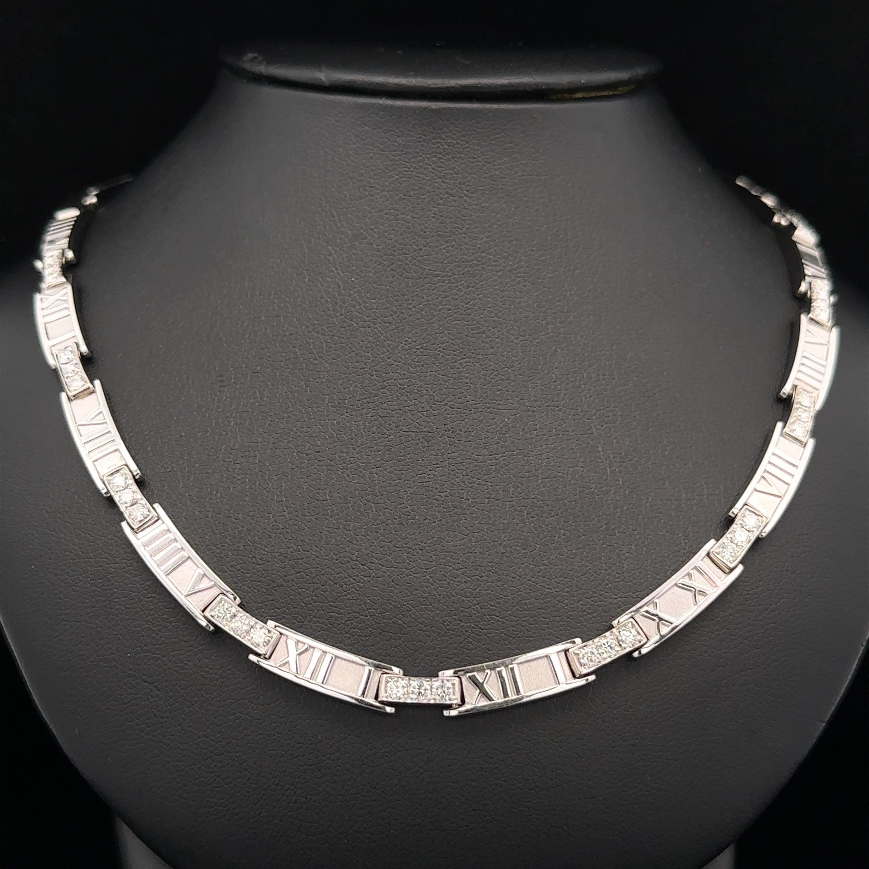 Aiffany & Co. Golding & Co. 18k White Gold 1.2ct Diamond 16