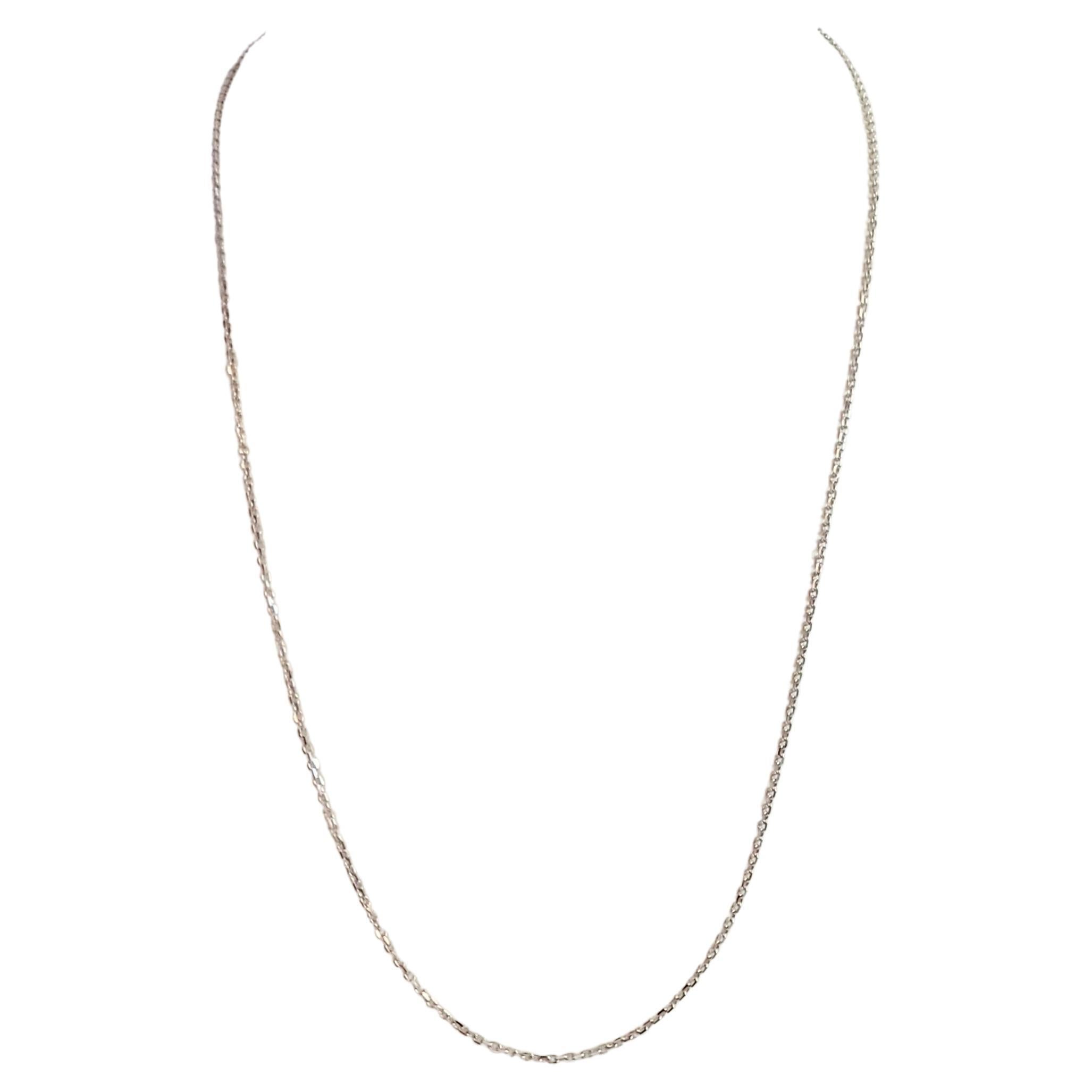 Tiffany & co PT950 Gold chain 20" For Sale