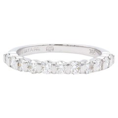 Alliance Tiffany & Co. en or blanc 18 carats et diamants de 2,75 mm