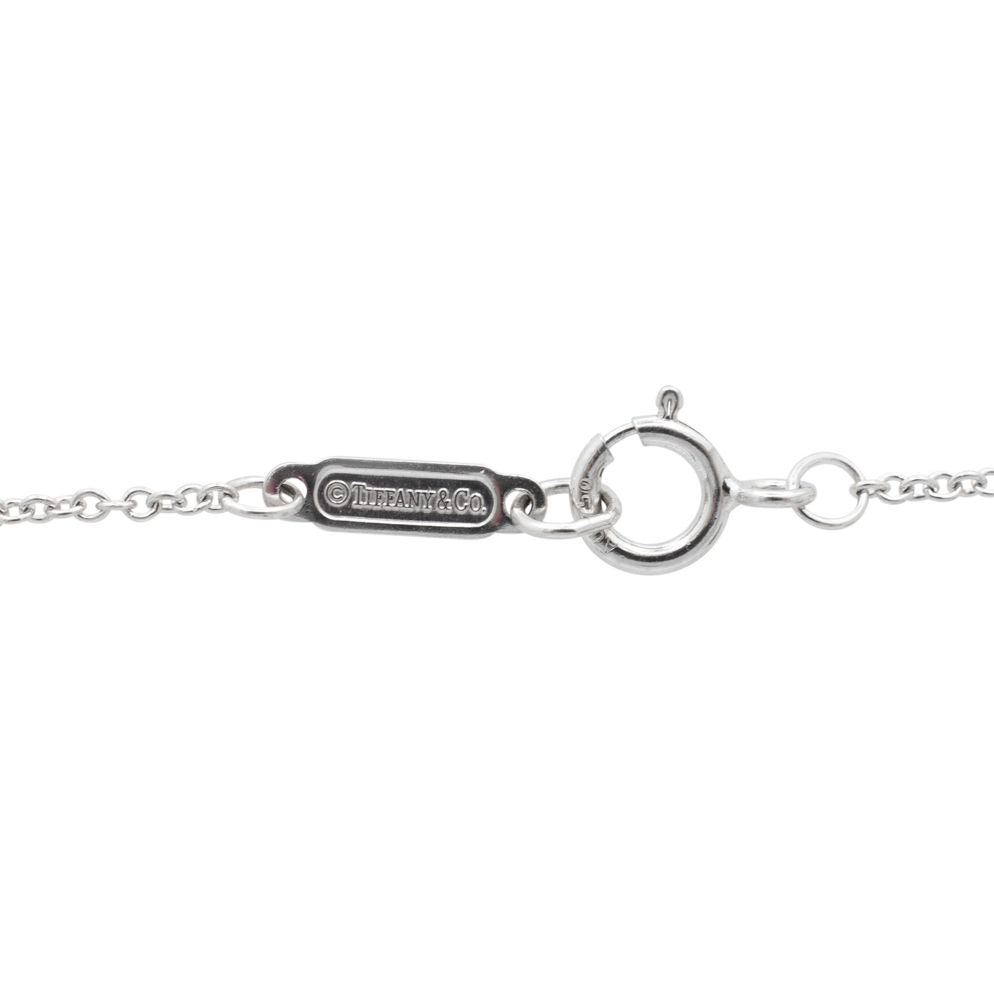 tiffany round necklace