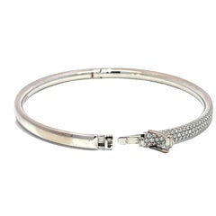 Tiffany & Co. Golding Co. 18K Diamond Collection Hinged Bangle (bracelet à charnière)