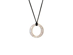 Tiffany & Co 18K White Gold Pendant Necklace with 2.6 Carats Round F VS Diamonds