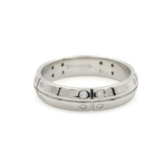 TIFFANY & Co. 18K White Gold Streamerica Diamond Ring 9.5