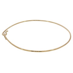 Tiffany & Co. 18K Drahtarmband Gelbgold Vintage 1990s