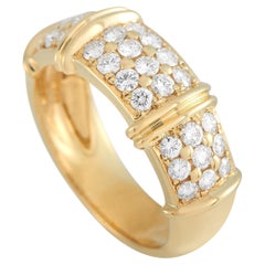 Tiffany & Co. 18K Yellow Gold 0.65 Ct Diamond Ring