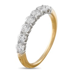 Tiffany & Co. 18K Yellow Gold 0.75ct Diamond Ring TI37-041326