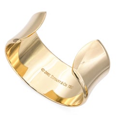Tiffany & Co. Bracciale largo in oro giallo 18k 1837