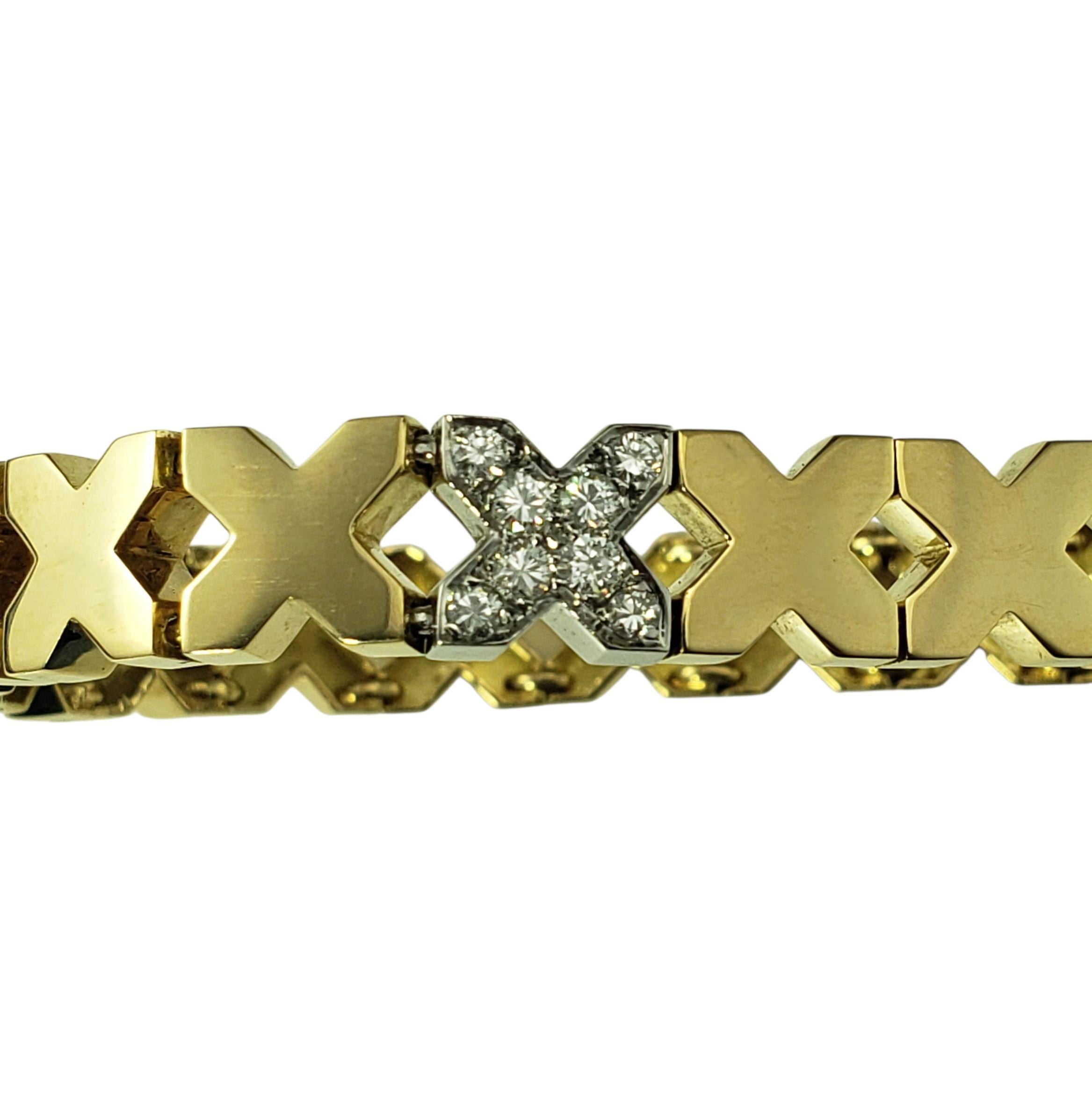 Contemporary Tiffany & Co. 18K Yellow Gold and Diamond 