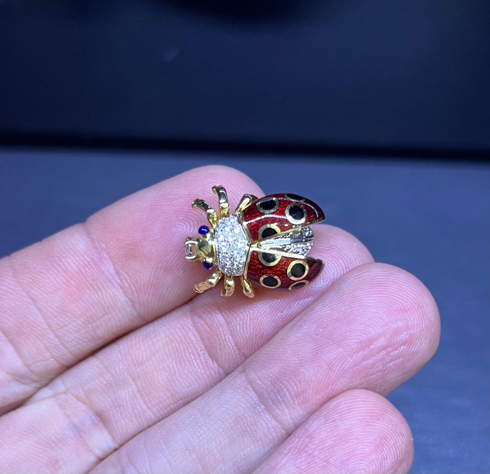 tiffany ladybug ring