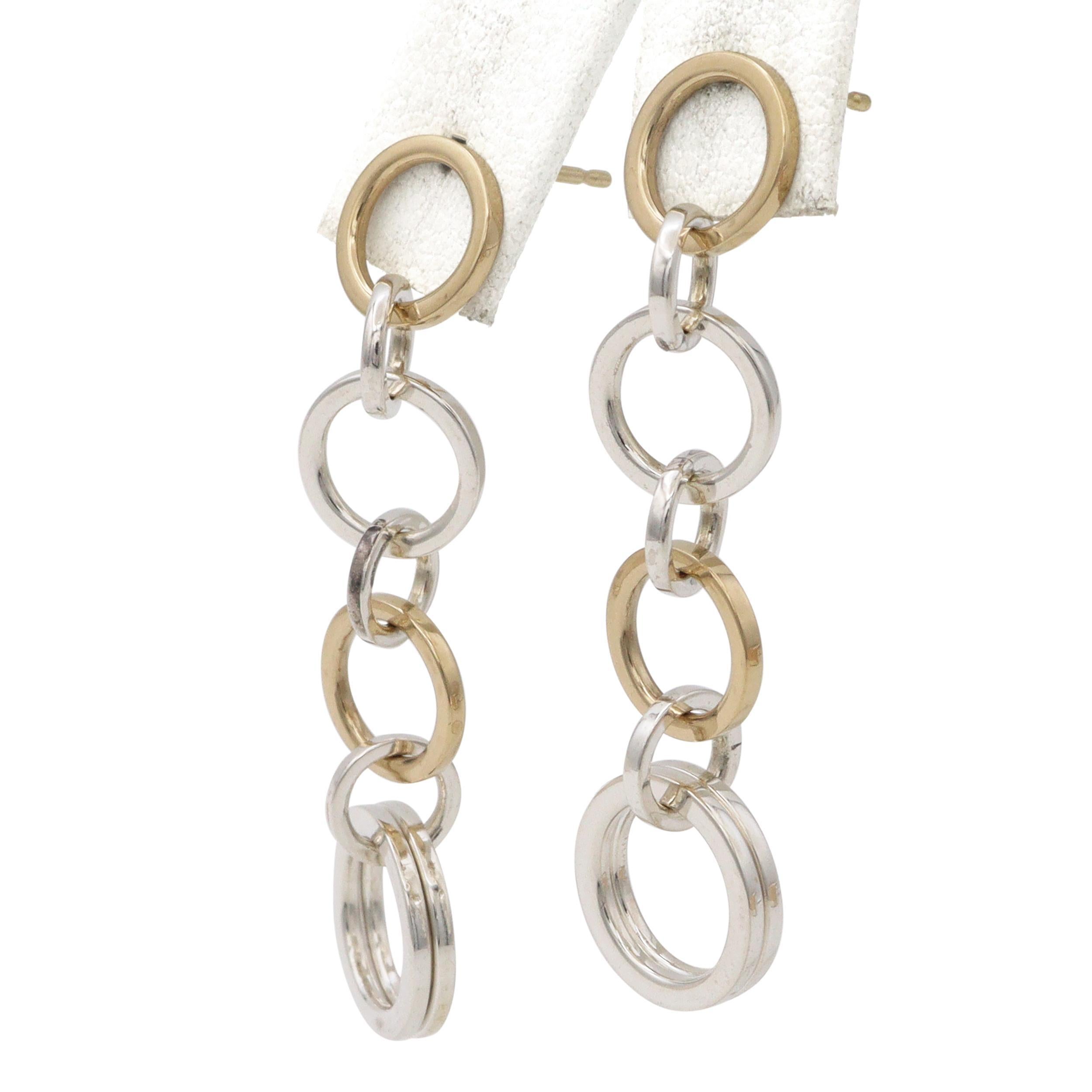 A. Link & Co. in oro giallo 18k e argento Sterling Set di gioielli a cerchio in vendita 1