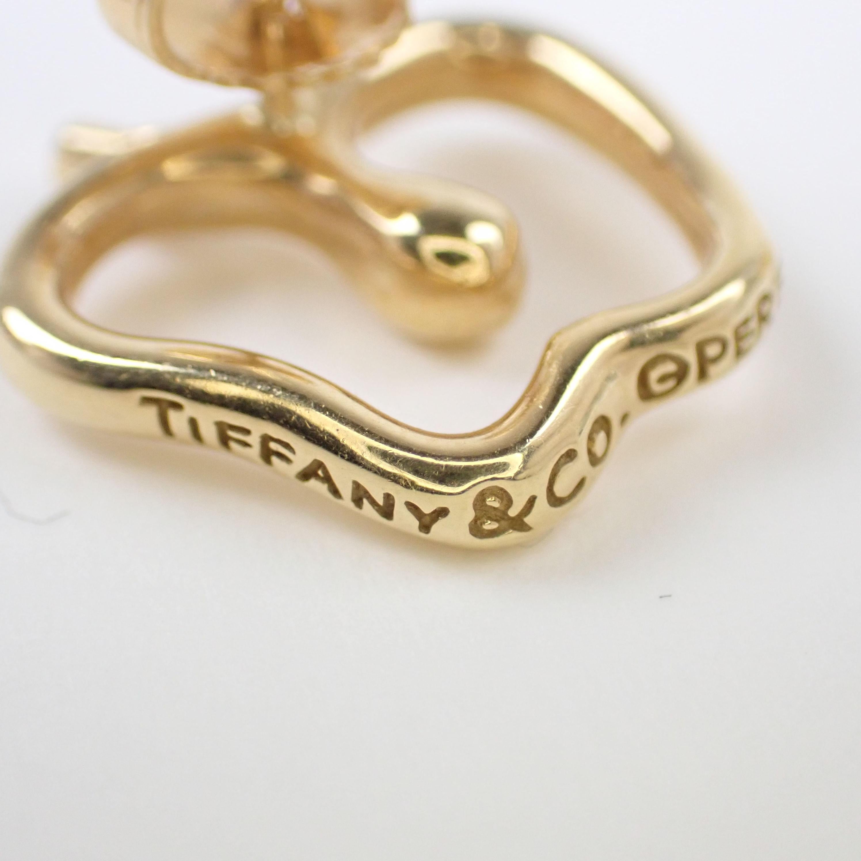 Tiffany & Co. Apfel-Ohrringe aus 18 Karat Gelbgold im Zustand „Gut“ im Angebot in Oyster Bay, NY