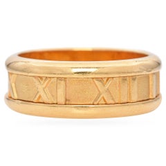 Tiffany & Co. 18K Gelbgold Atlas Band Ring
