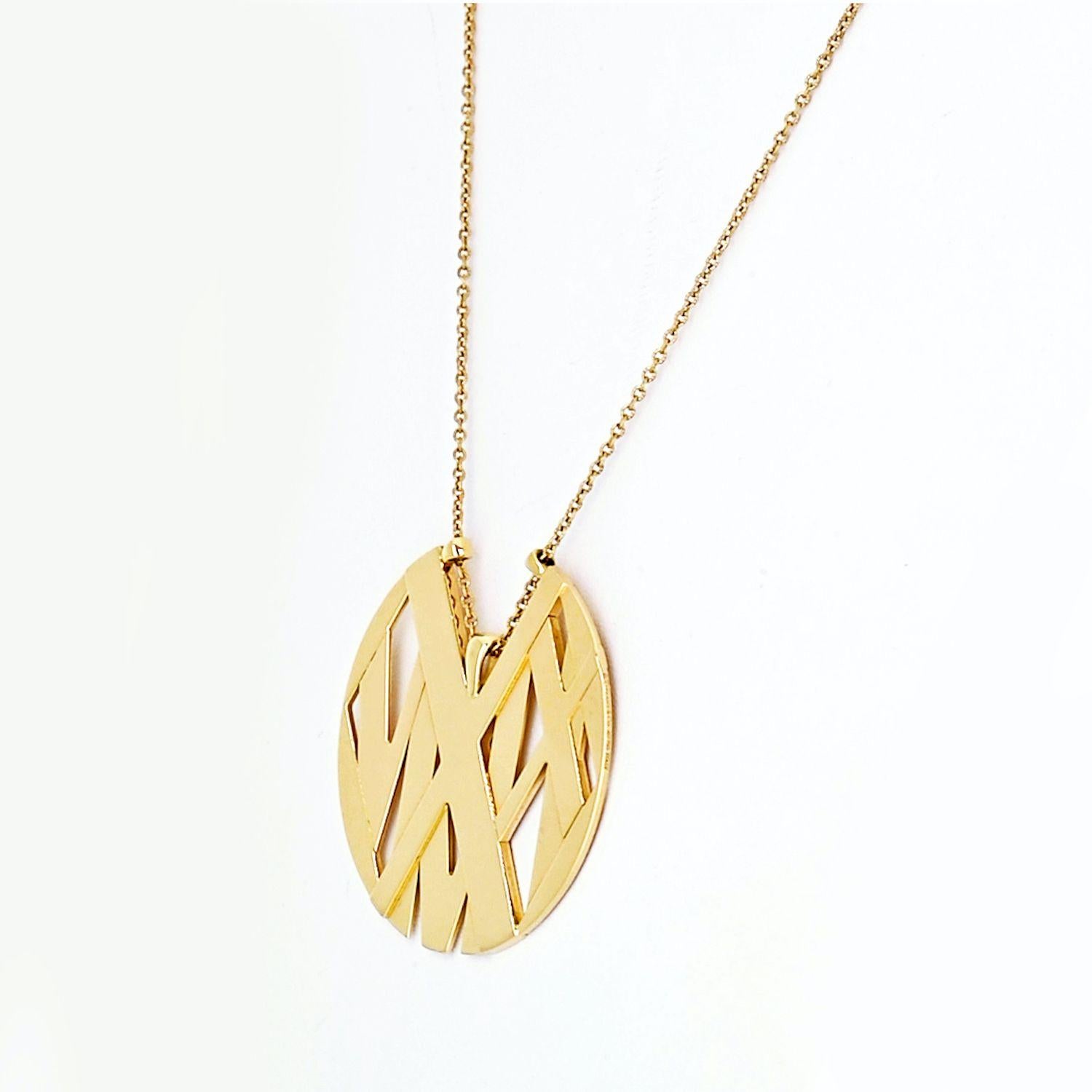 gold tiffany necklace