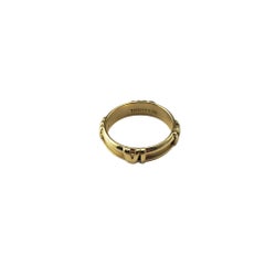 Tiffany & Co. 18K Yellow Gold Atlas Numeric Ring Size 4.25 #20995