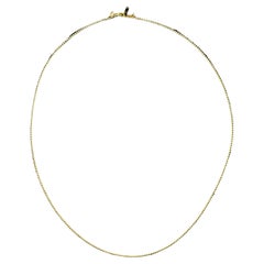 Tiffany & Co. 18K Yellow Gold Ball Link Chain Necklace