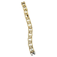 Tiffany & Co. 18K Yellow Gold Bamboo Motif Bracelet Vintage, circa 1960s