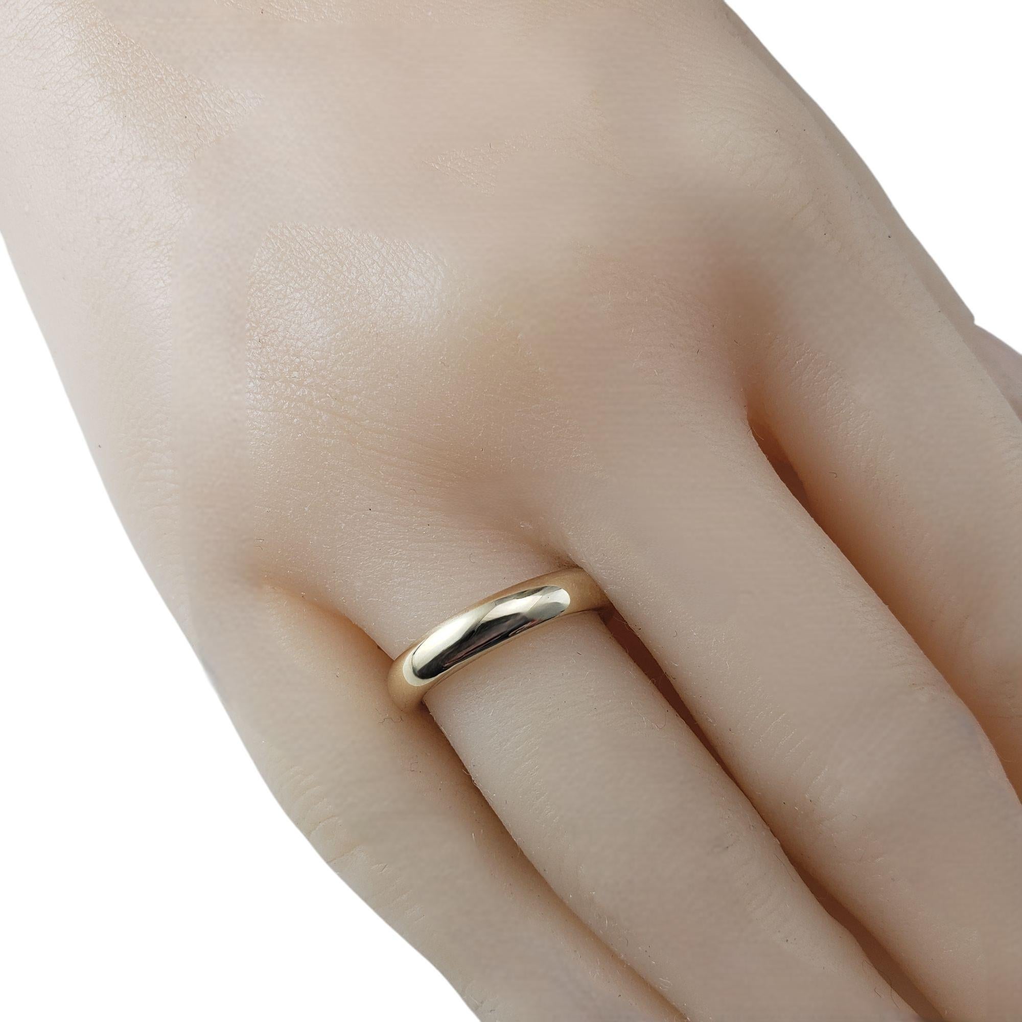 Tiffany & Co. 18K Yellow Gold Band Ring Size 5.25 #21044 For Sale 2