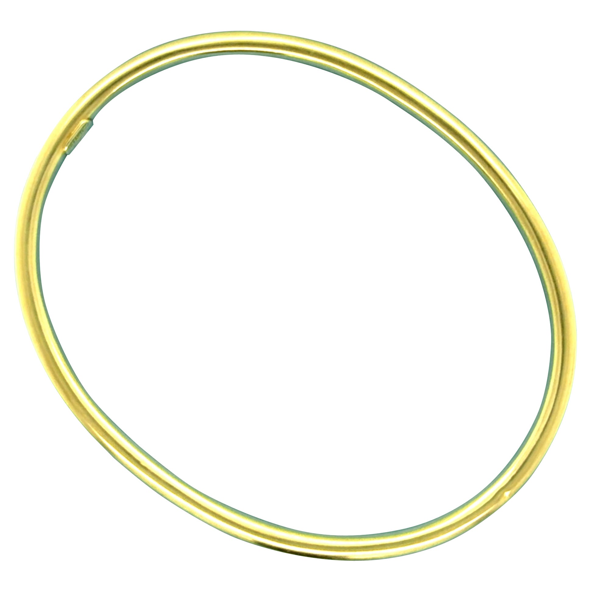 Tiffany & Co., 18K Yellow Gold Bangle Bracelet en venta