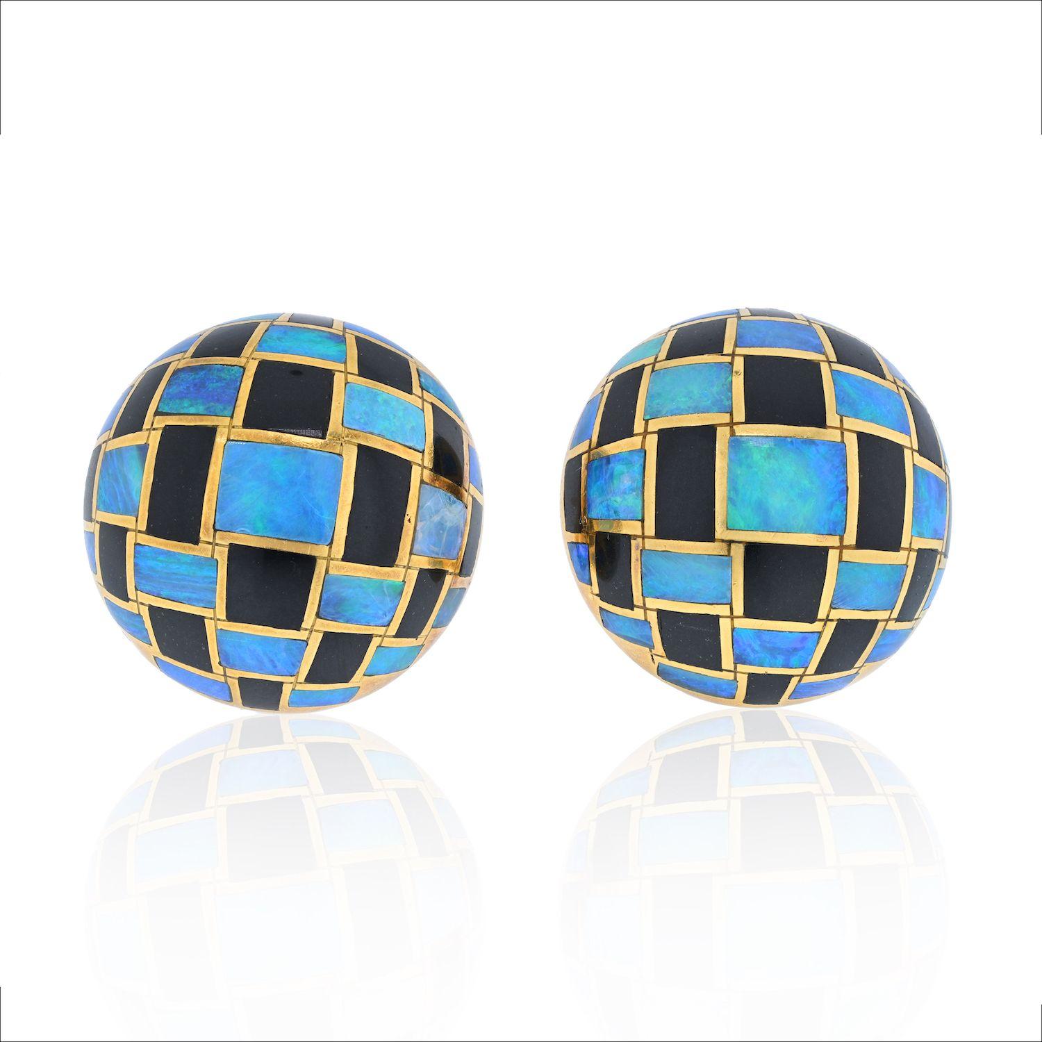 opal earrings tiffany