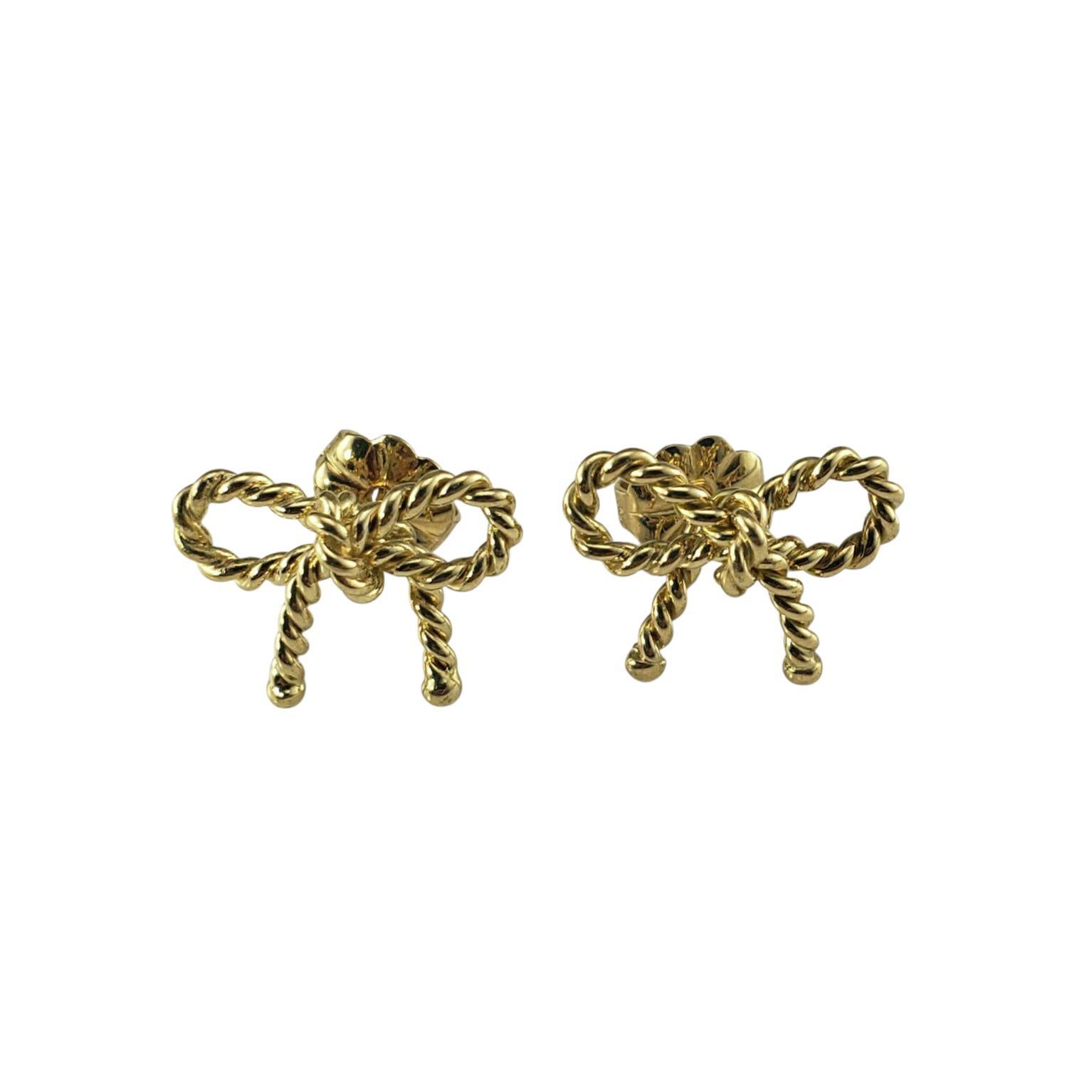 Orecchini a fiocco Tiffany & Co. in oro giallo 18 carati #23255