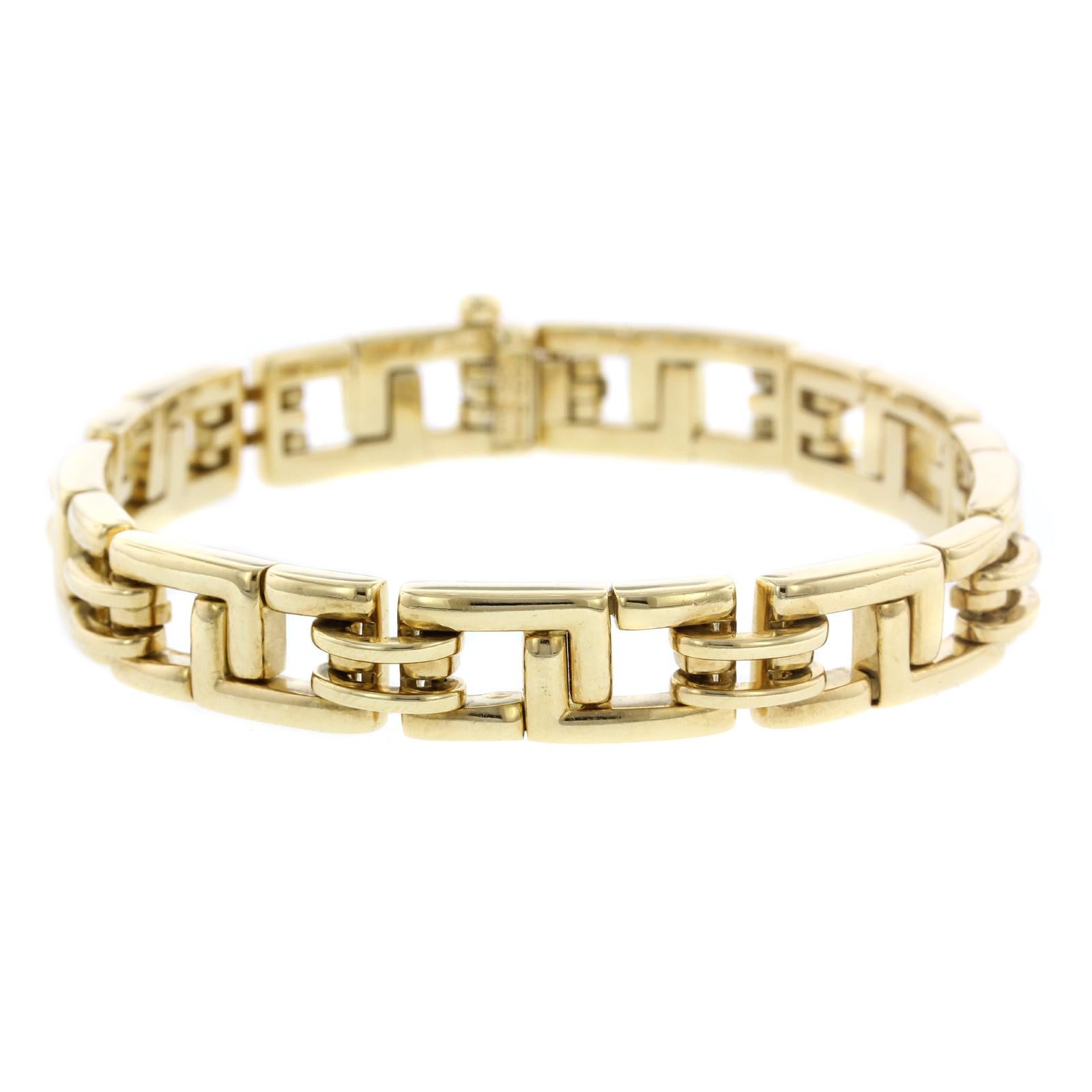 Tiffany & Co. 18 Karat Yellow Gold Bracelet For Sale