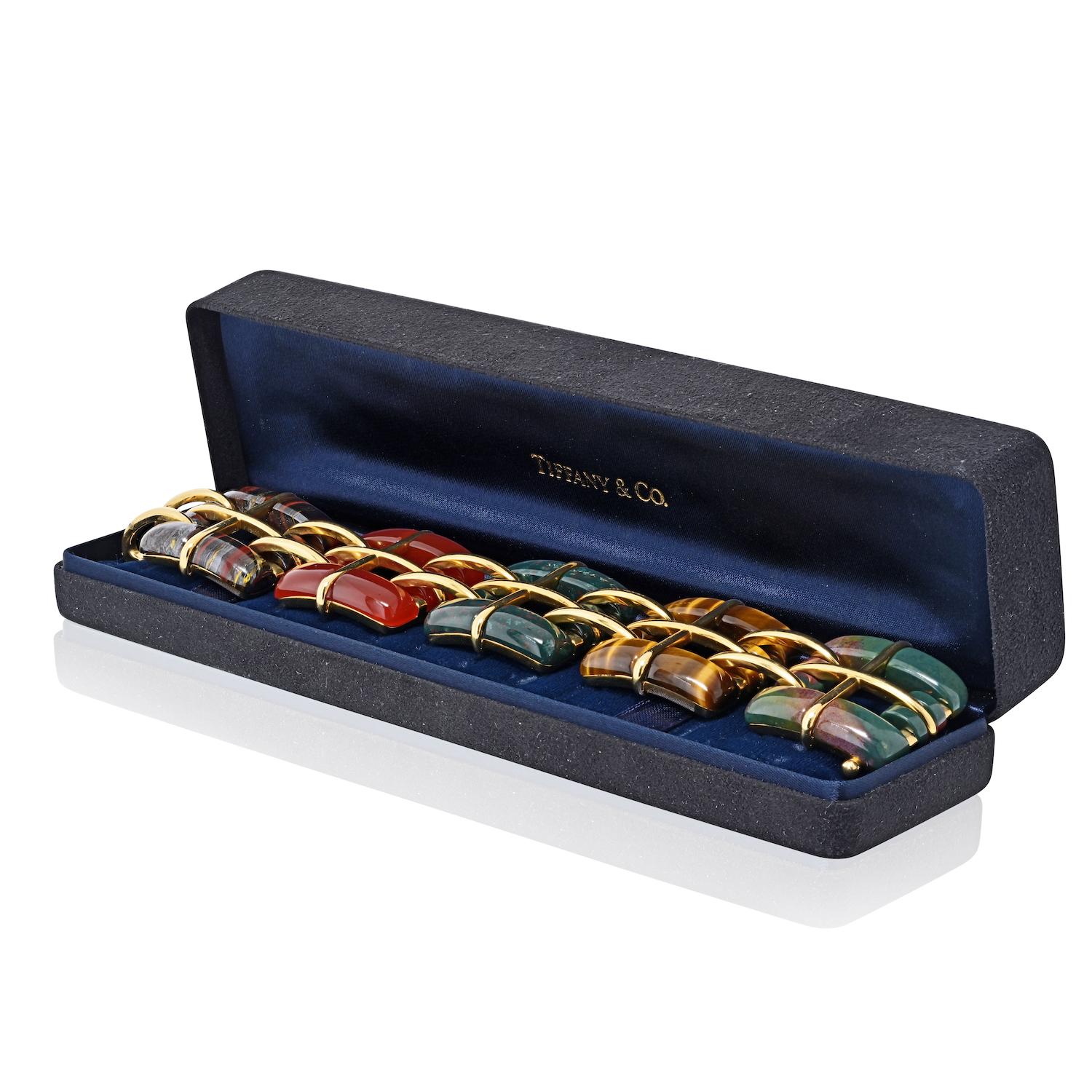 Tiffany & Co. Bracelet Byscayne en or jaune 18K en vente 1