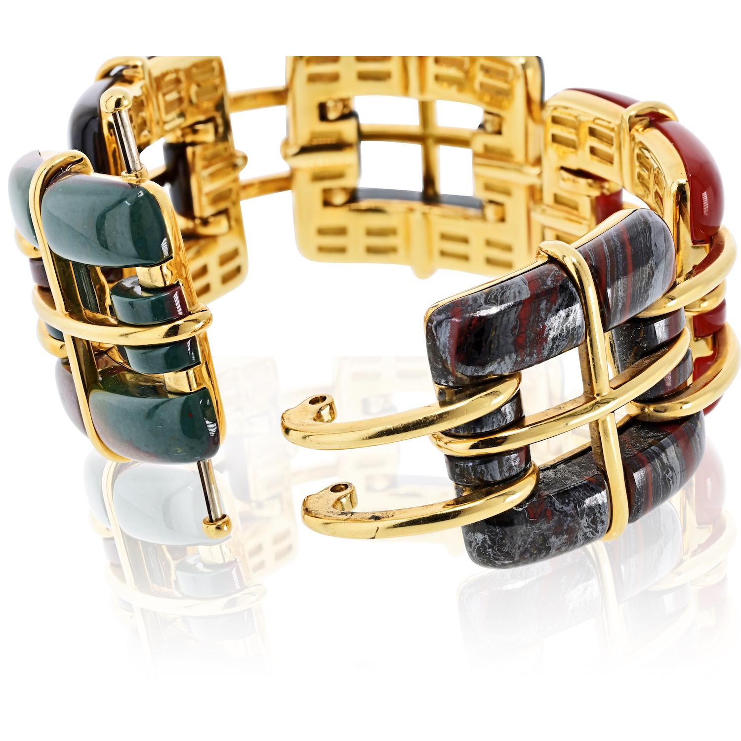 Tiffany & Co. Bracelet Byscayne en or jaune 18K en vente 2