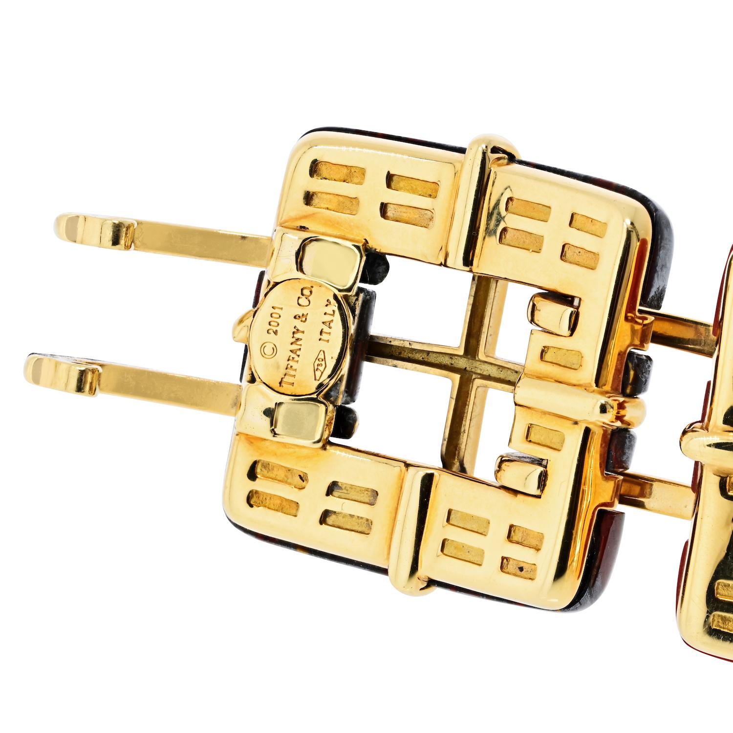 Tiffany & Co. Bracelet Byscayne en or jaune 18K en vente 3