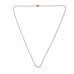 Tiffany 
Co. 18K Yellow Gold Chain Necklace #21554