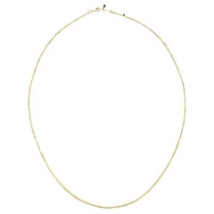 Tiffany & Co. Collana a catena in oro giallo 18 carati, 16 pollici Design Modern