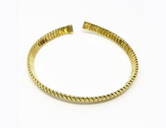 Collar gargantilla Tiffany & Co. de oro amarillo de 18 quilates
