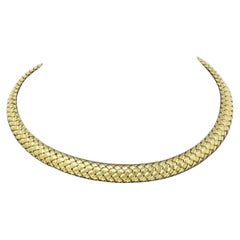 Tiffany & Co. 18k Yellow Gold Choker Necklace