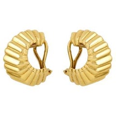 TIFFANY & Co. Cordis-Ohrringe aus 18 Karat Gelbgold