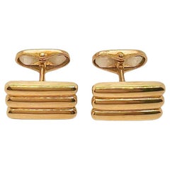 Tiffany & Co. 18K Gelbgold Manschettenknöpfe