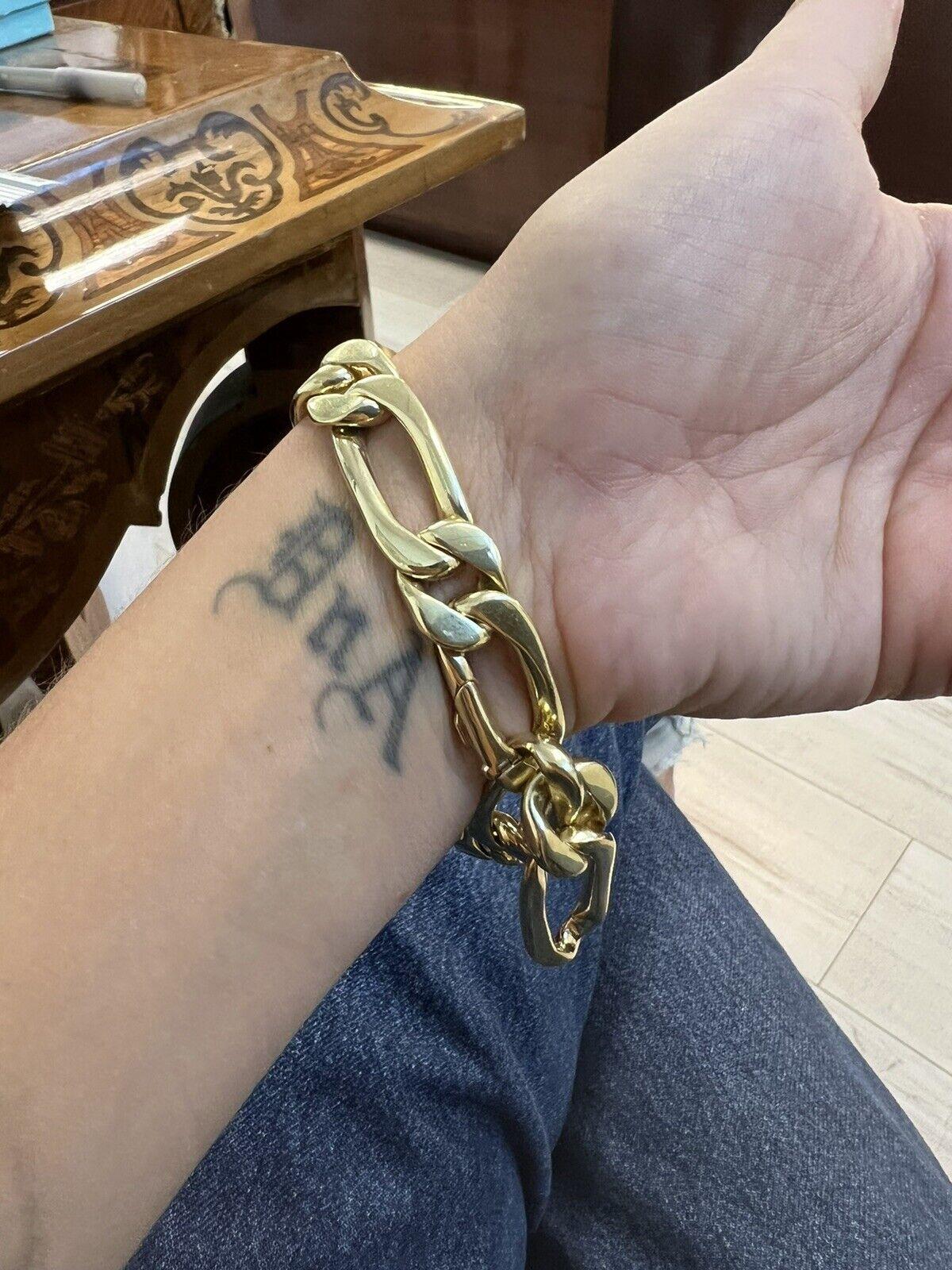 chain link bracelet tattoo