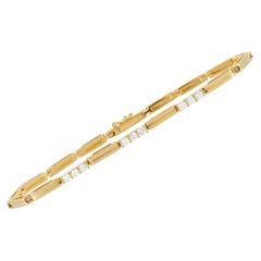 Tiffany & Co. 18K Yellow Gold Diamond Bracelet