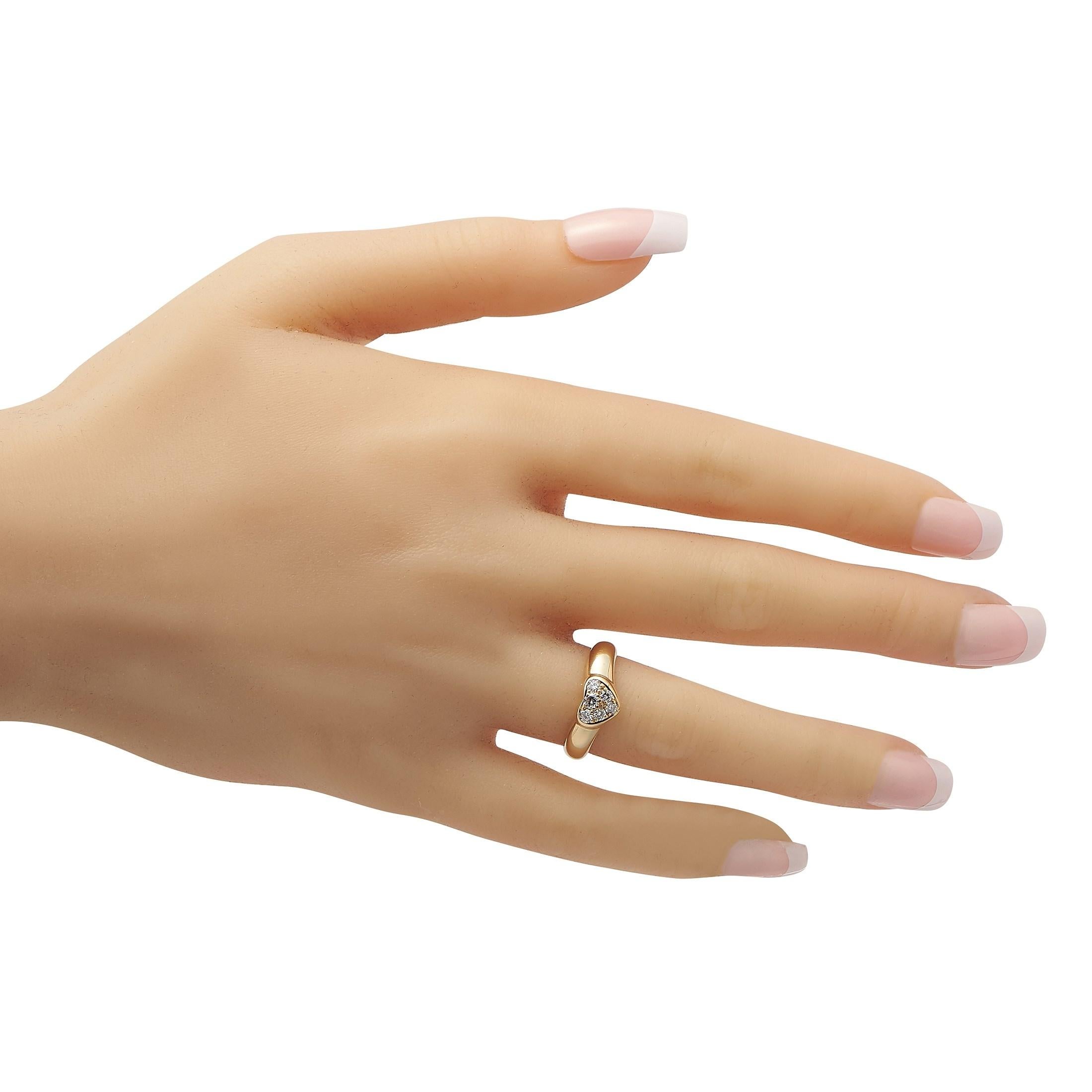 tiffany and co heart diamond ring