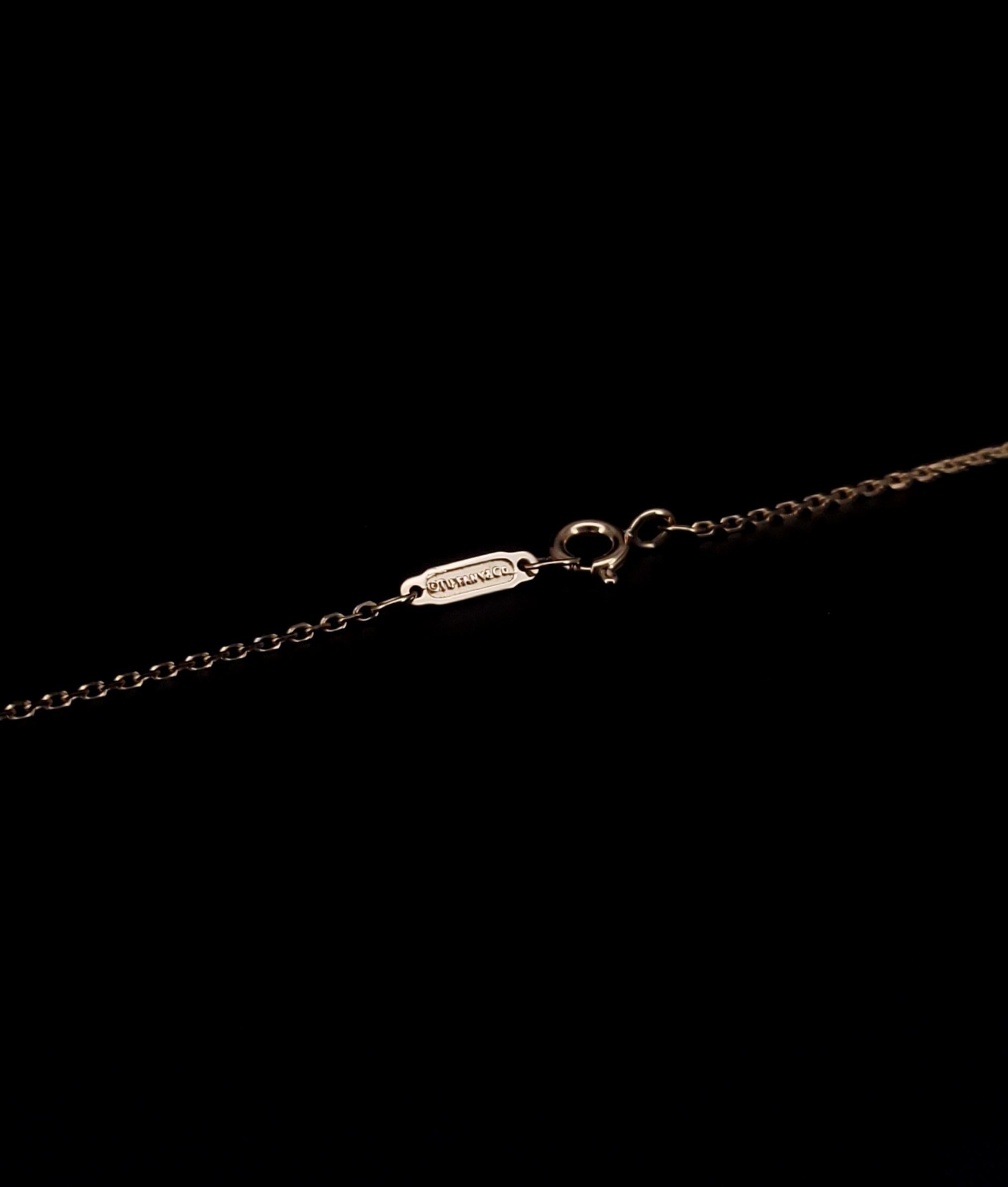 Women's or Men's Tiffany & Co. 18K Yellow Gold Diamond Large 2.5