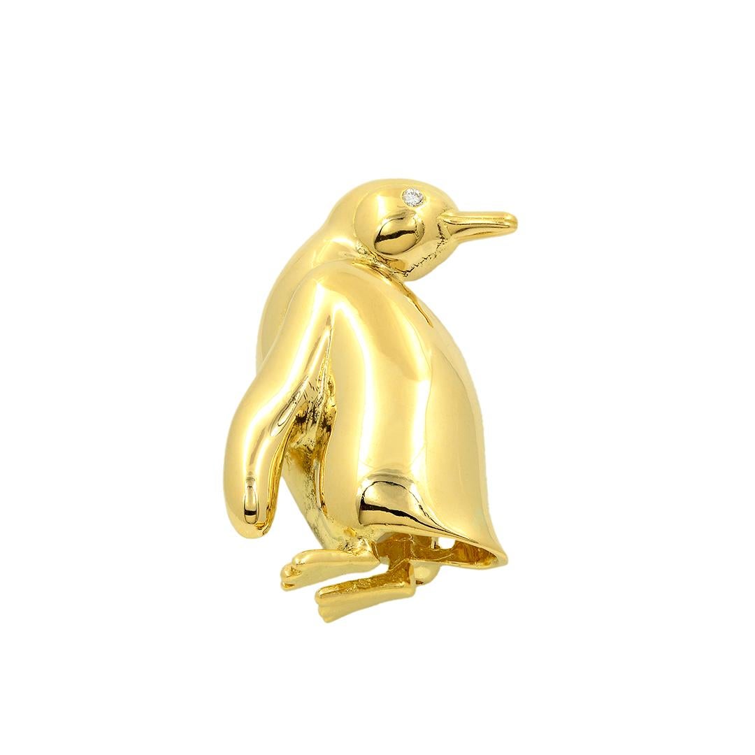 gold penguin