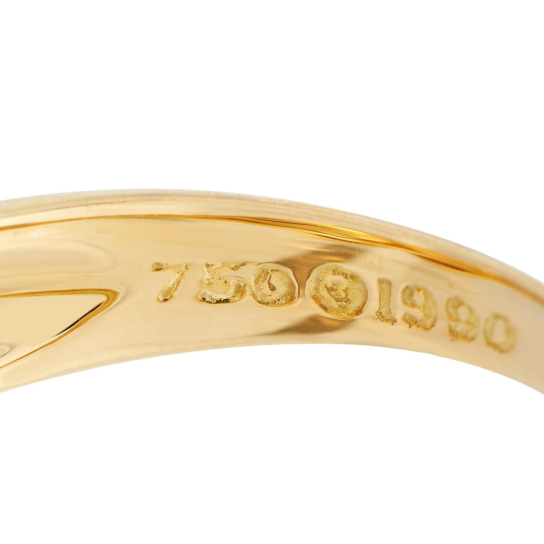 Women's Tiffany & Co. 18K Yellow Gold Diamond Ring