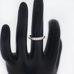 Tiffany & Co. 18K Yellow Gold Diamond Wedding Band Ring