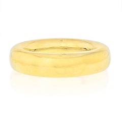 Tiffany & Co. 18K Yellow Gold Donut Bangle Bracelet