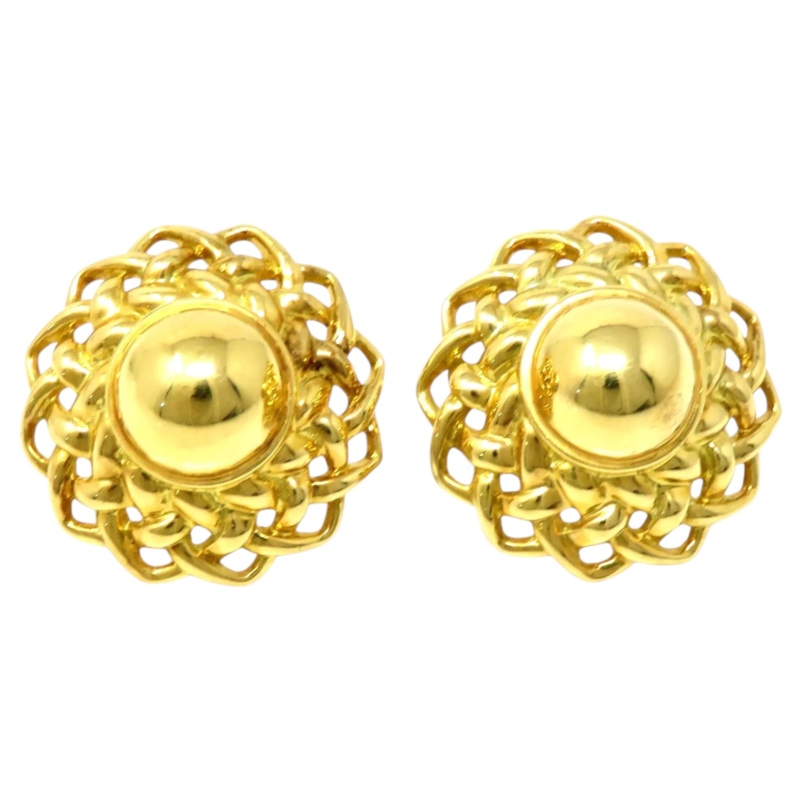 Pendientes de oro amarillo de 18 quilates Tiffany & Co.