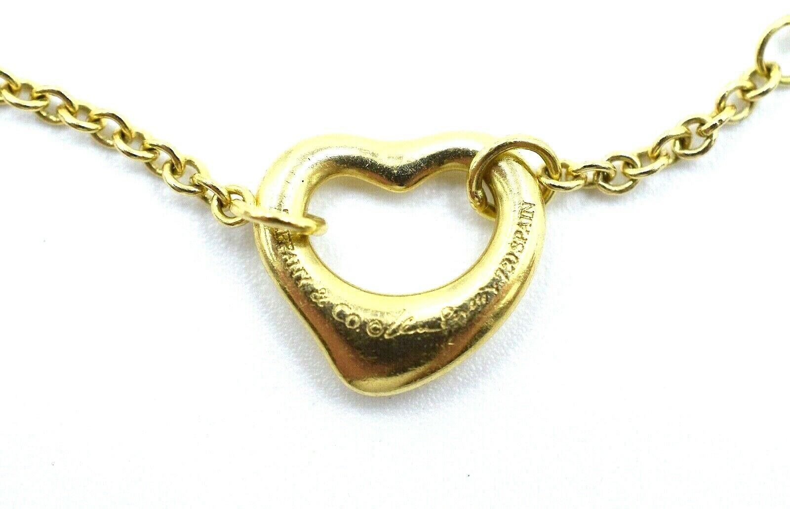 tiffany heart bracelet gold